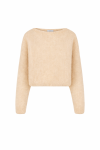 Sweter SUZAN handmade yellow
