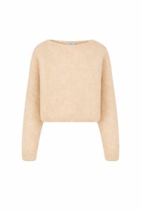 Sweter SUZAN handmade yellow