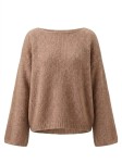 Sweter z alpaki BONI beżowy