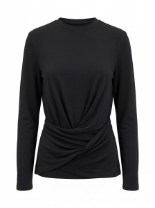 Bluzka wiskozowa OSSI black