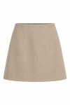 Spódnica z wełną Karen beige